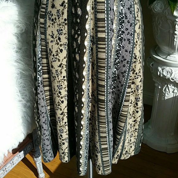 Lulu H Paris Knit Patchwork Dress Size Small/Medium - Picture 5 of 10